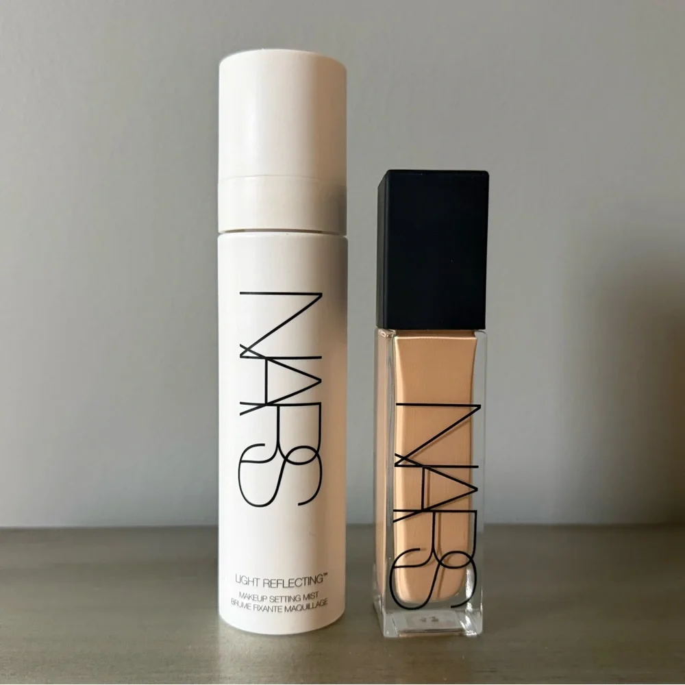 🧸 HP!! 🥳 NARS | Natural Radiant Foundation & Setting Spray + Bonus Travel Items